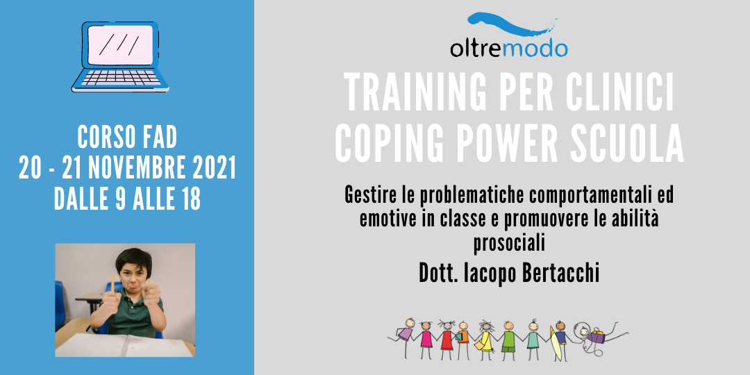 CORSO FAD “COPING POWER SCUOLA